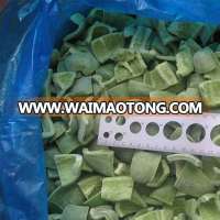 IQF frozen green pepper diced